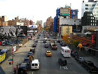 <span class="mw-page-title-main">Tenth Avenue (Manhattan)</span> North-south avenue in Manhattan, New York