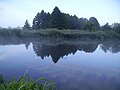 Rio Peene perto de Loitz.