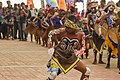 Leader of the line of a suling tambur (flute drum) combination.