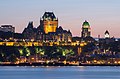 Québec city at night, view from Lévis city