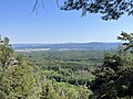 Aussicht nach Nordosten zum Großen Winterberg und Schrammsteinmassiv