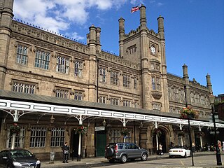 Shrewsbury railway station Grade II listed railway station in Shropshire, England