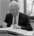 Cees Slabbekoorn in 1989 (Foto: J. van Houdt) geboren op 28 april 1924