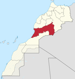 Location in Morocco