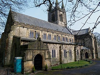 St John the Evangelists Church, Crawshawbooth Church in Lancashire, England