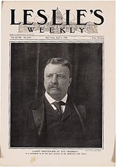 President Theodore Roosevelt; halftone photograph (April 7, 1904)