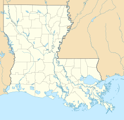 Los Adaes is located in Louisiana