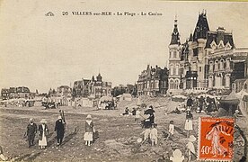 La plage et le casino.