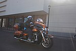 Thumbnail for File:Woman Returning on Harley-Davidson Ultra Limited - Las Vegas Ride for Kids 2019.jpg