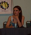 Photo of actress Alyssa Milano taken at the Los Angeles Wizard World comic book convention March 2008.