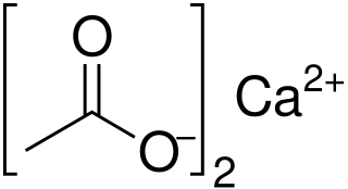 <span class="mw-page-title-main">Calcium acetate</span> Chemical compound