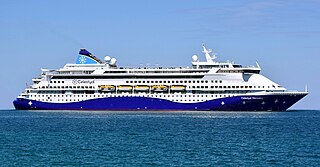 <i>Celestyal Discovery</i> Cruise ship built in 2003