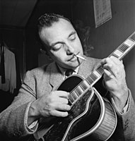 Guitar player Django Reinhardt.