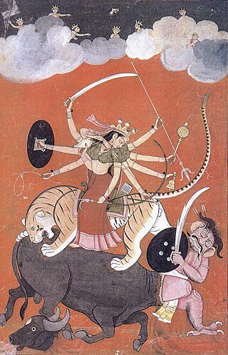 <span class="mw-page-title-main">Durga</span> Principal Hindu goddess