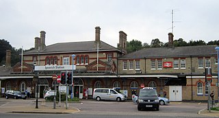 <span class="mw-page-title-main">Ipswich railway station</span> Railway station in Suffolk, England