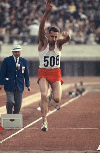 <span class="mw-page-title-main">Athletics at the 1964 Summer Olympics – Men's triple jump</span>