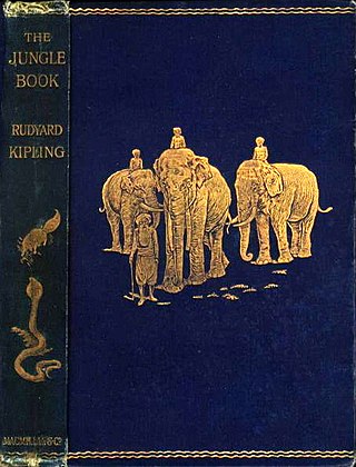 <i>The Jungle Book</i> 1894 childrens book by Rudyard Kipling