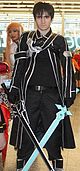 Cosplay watak Kirito