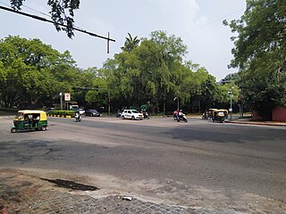 <span class="mw-page-title-main">Lodhi Road</span> Neighbourhood in New Delhi, Delhi, India