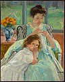 Image 10Young Mother Sewing, Mary Cassatt (from History of painting)