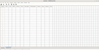 <span class="mw-page-title-main">PSPP</span> Data analysis software