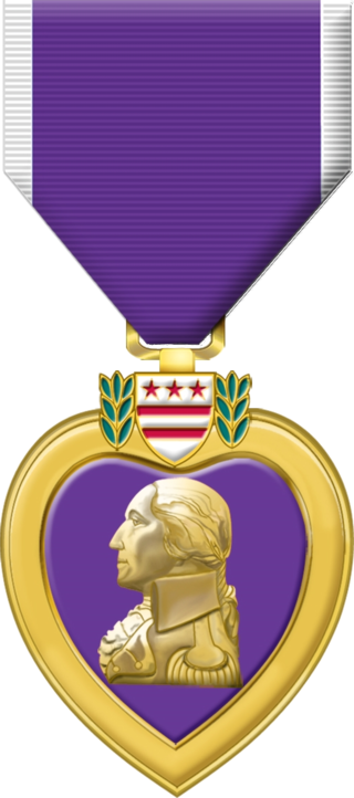 <span class="mw-page-title-main">Purple Heart</span> United States military decoration for injured or deceased service members