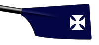 Image showing the rowing club's blade colours