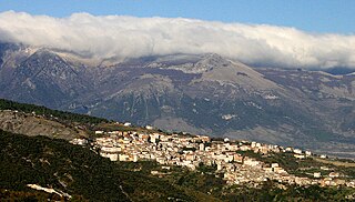 Saracena Comune in Calabria, Italy