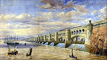 Thomas Fulljames's own impression of his proposed Barrage ThomasFulljamesSevernBarrage01.jpg