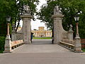 Wilanów Palace gate