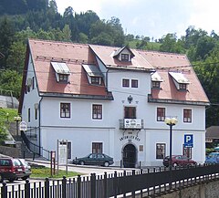 Antonijev rov, gruvingång i Idrija