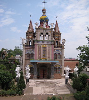 Katolsk kyrka i Fengxiang.