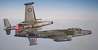 <span class="mw-page-title-main">Avro Canada CF-100 Canuck</span> Interceptor aircraft in service 1952-1981