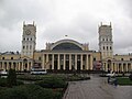 Bahnhofsgebäude in Charkiw