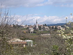 Skyline of Chauzon