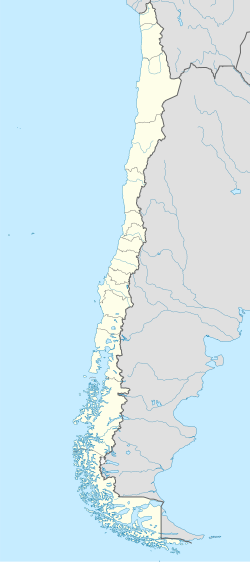 Mapa konturowa Chile