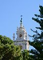 Northern tower of Estrela Basilica. Lisboa, Portugal