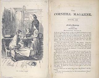 <i>Framley Parsonage</i> 1861 novel by Anthony Trollope