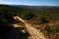 Hiking trail in the commune