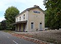 Ancienne gare de Goult-Lumières.