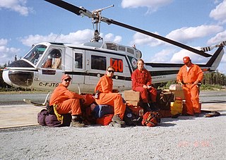 <span class="mw-page-title-main">Helitack</span> Helicopter used to transport firefighters to fire zones