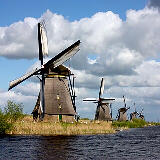 <span class="mw-page-title-main">Windpump</span> A windmill for pumping water