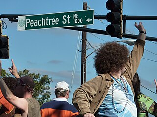 <span class="mw-page-title-main">Peachtree Street</span> Main street of Atlanta, Georgia, USA