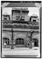 Chestnut Street porch under demolition, circa-1940.