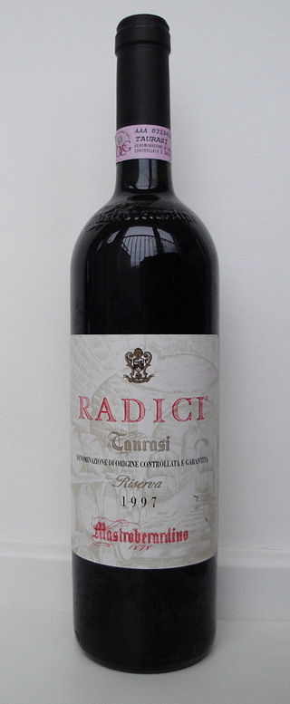 <span class="mw-page-title-main">Taurasi (wine)</span> Italian red wine