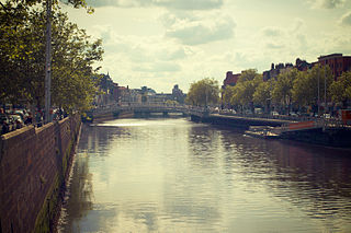 <span class="mw-page-title-main">River Liffey</span> River in Dublin in Ireland