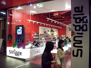 <span class="mw-page-title-main">Smiggle</span> Australian stationery store chain