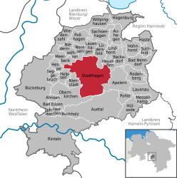 Stadthagen – Mappa