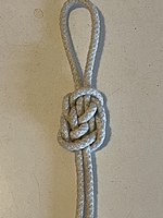 Китайский мусинг[тур.][6]:142[7]:140, p lafond knot[26], Two-strand chinese lanyard knot[1], Chinese lanyard Knot[15][27]. Двупрядный талрепный У. красивый 2-прядный китайский мусинг. Обычно вяжется на шёлковых шнурах[1]. [abok 67]