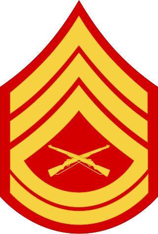 <span class="mw-page-title-main">Gunnery sergeant</span> Military rank in the United States